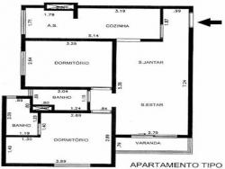 #124 - Apartamento para Venda em Jandira - SP - 2